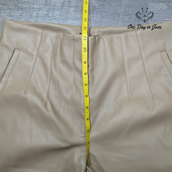 Laundry by Shelli Segal Faux Leather Pants Size L - Picture 4 of 6